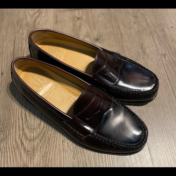 Cole Haan Handsewn Pinch Grand 0s in burgundy - Picture 12 of 14